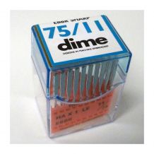 DIME Embroidery Needles by Triumph 75/11 Sharp Point HAX1 LE EBBR - 20 Pack