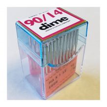 DIME Embroidery Needles by Triumph 90/14 Sharp Point HAX1 LE EBBR - 20 Pack