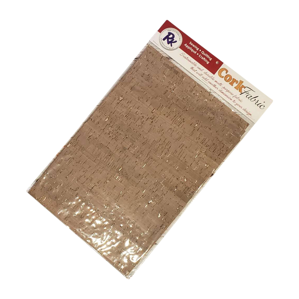 RNK Cork Fabric - Package of 5 - 8.5" x 11" Sheets - Taupe
