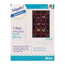 One Step Quilting & Applique Stipple - Butterflies from Eileen Roche STP0050