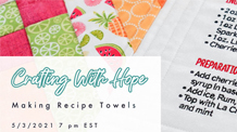 Crafting With Hope Yoder - 05/03/21
