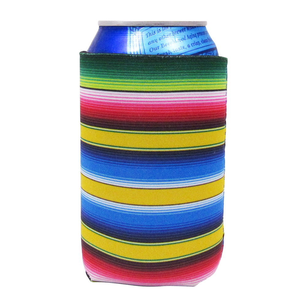 The Coral Palms® 12oz Neoprene Can Coolie - Serape Fiesta Collection - CLOSEOUT