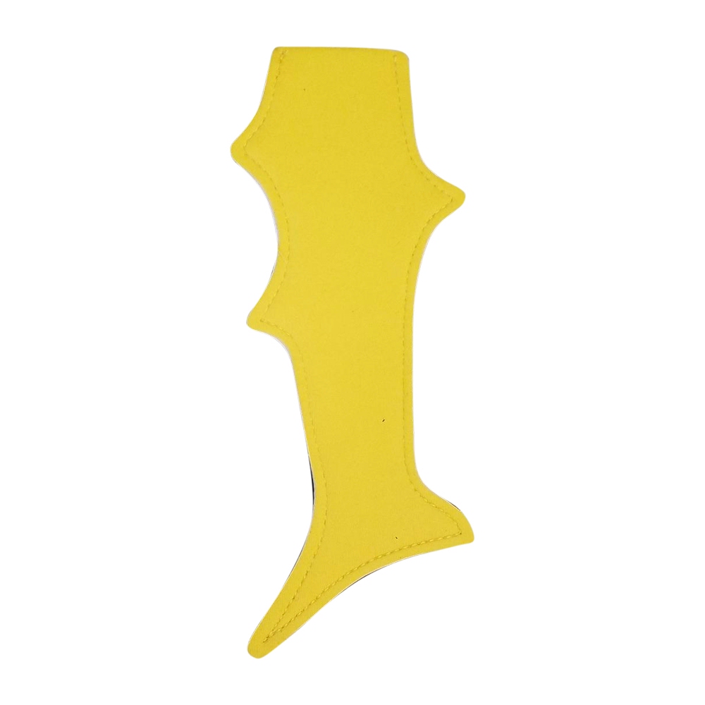 Shark Popsicle Coolie - YELLOW - CLOSEOUT