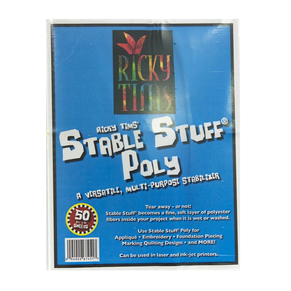 Ricky Tims' Stable Stuff Poly - 8.5x11 - 50 Sheet Pack