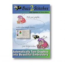 Buzz2Stitches With Applique & Cross Stitch Embroidery Digitizing Software from Buzz Tools