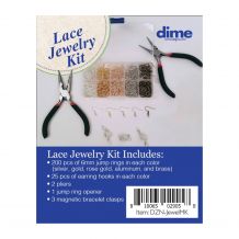 Lace Jewelry Kit by DIME Designs in Machine Embroidery