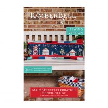 Main Street Celebration Bench Pillow Sewing Designs by Kimberbell Designs KD197 - Book Only - CLOSEOUT