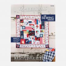 Red White and Bloom Sewing Designs by Kimberbell Designs KD726 - Book Only - CLOSEOUT