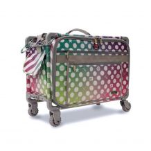 Tula Pink Rainbow Shimmer Tutto Large Machine Trolley on Wheels