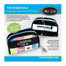 The Essentials Embroidery Design + SVG Collection CD-ROM by Hope Yoder