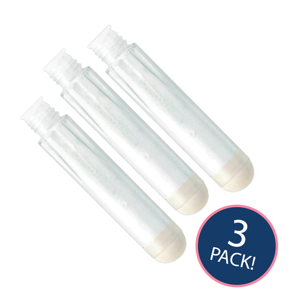 Refill Cartridge for Clover 4722 Chaco Liner Pen Style White - 3/pack