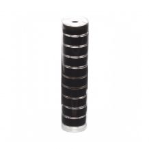 Fil-Tec Clear-Quilt Cotton Prewound Bobbins Tube of 10 Size L - Black