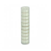 Fil-Tec Clear-Glide Size L Polyester Prewound Bobbins Tube of 10 - Cream