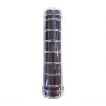 Fil-Tec Clear-Glide Polyester 15-Class Pre-Wound Bobbins Tube of 8 - Navy