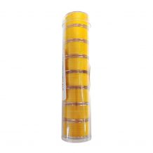 Fil-Tec Clear-Glide Polyester 15-Class Pre-Wound Bobbins Tube of 8 - Bright Gold