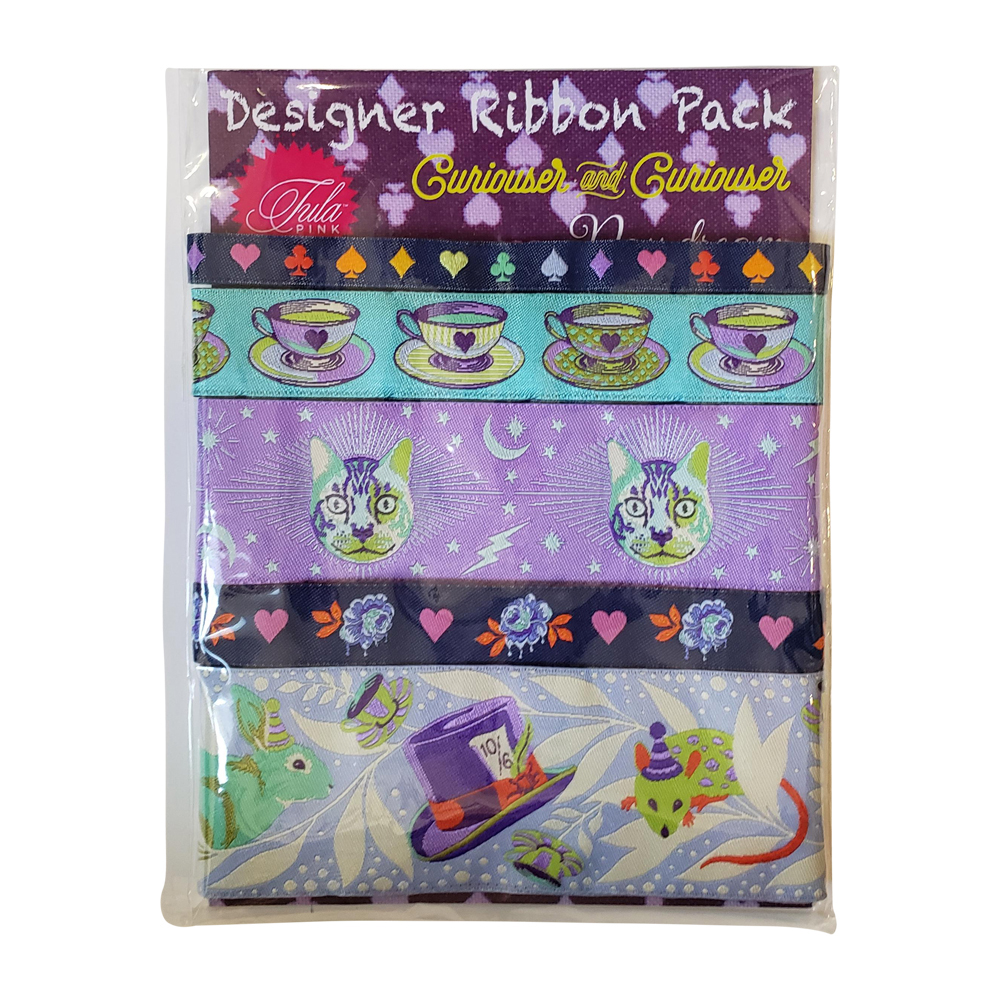 Tula Pink HomeMade Curiouser & Curiouser Day Dream - Designer Ribbon Pack