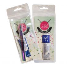 Tula Pink 5.5in Surgical Seam Ripper + 3 Blade Refill Pack Bundle