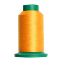0700 Bright Yellow Isacord Embroidery Thread - 5000 Meter Spool