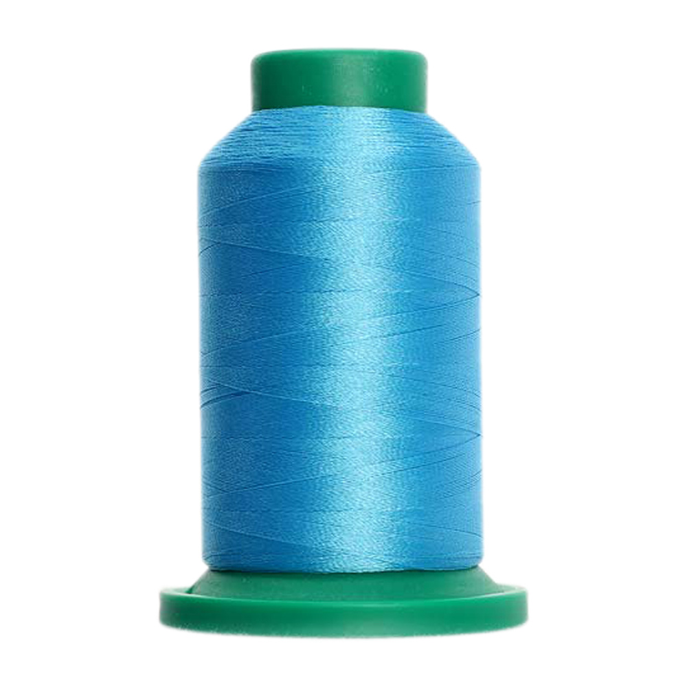 3910 Crystal Blue Isacord Embroidery Thread - 5000 Meter Spool