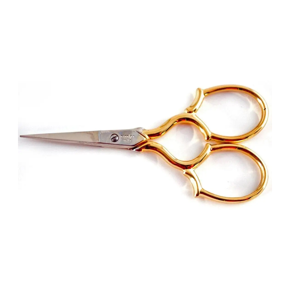 Epaulette Gold Embroidery Scissors by Gingher - 3.75 inch