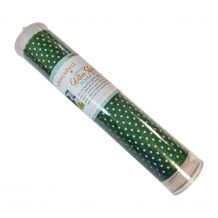 Kimberbell Applique Glitter Sheet - Size 19.5" x 7.5" - Green Polka Dot KDKB152