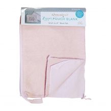 Felt Zipper Pouch Blank in Blush by Kimberbell - Small 6" x 8" KDKB225