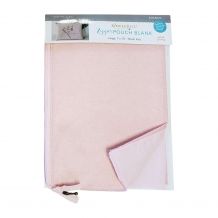 Felt Zipper Pouch Blank in Blush by Kimberbell - Large 7" x 10" KDKB226