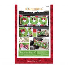 Deck the Halls Bench Pillow Sewing Project Instructions by Kimberbell Designs KD182 - CLOSEOUT