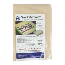 RNK Sew Fab Foam - Single Side Fusible, Fabric Lined Foam - 15" x 30"