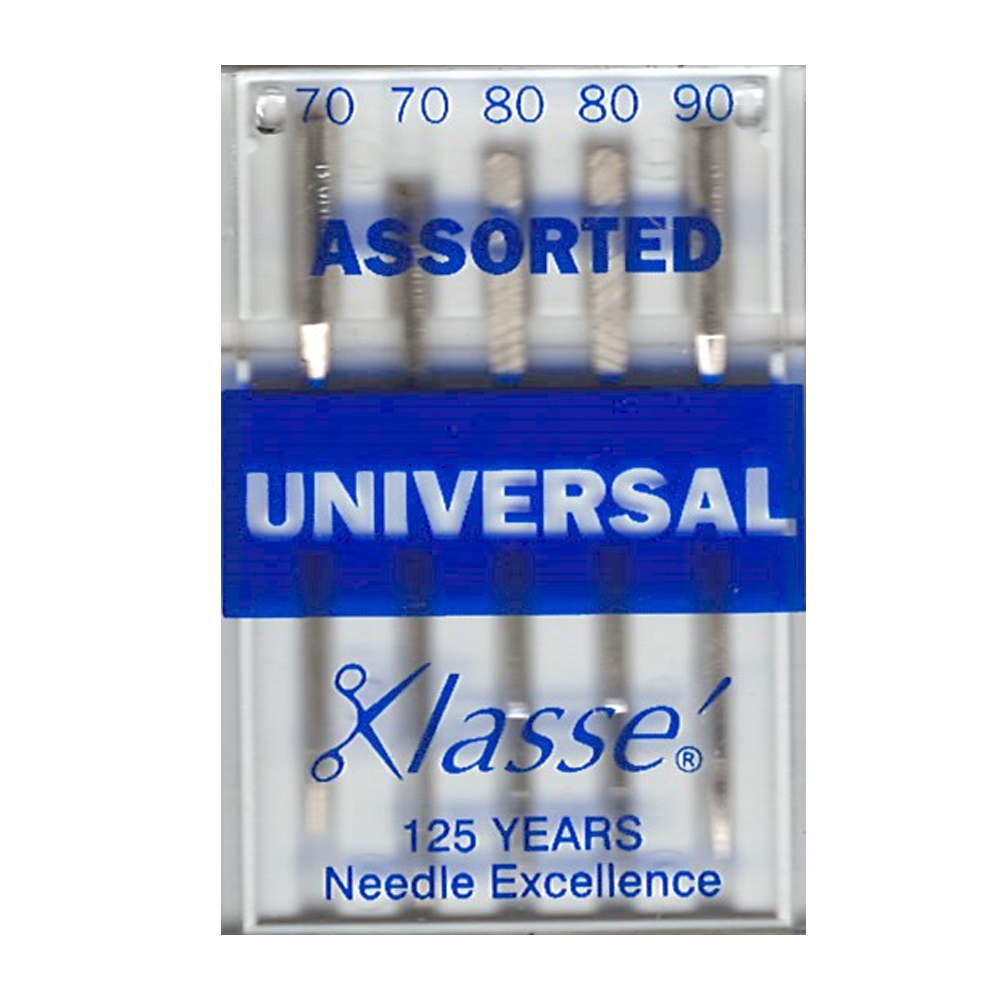 Klasse Assorted Universal Needles - 5 Needle Pack