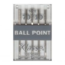 Klasse Ball Point Needles 70/10 - 5 Needle Pack