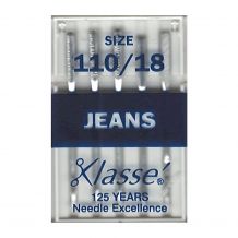 Klasse Jeans/Denim Needles 110/18 - 5 Needle Pack