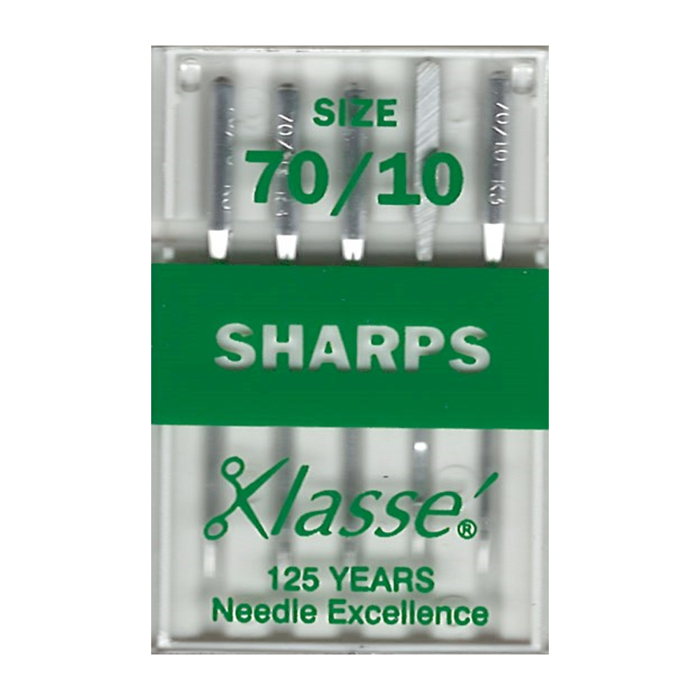 Klasse Sharps Needles 70/10 - 5 Needle Pack