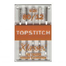 Klasse Topstitch Needles 80/12 - 5 Needle Pack