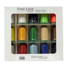 Fine Line Thread 15 Spool Kit by DIME Designs in Machine Embroidery