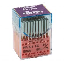DIME Flat Shank Sharp & Ball Point 100 Embroidery Needles by Triumph
