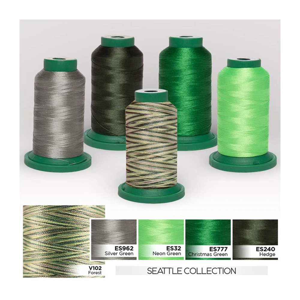 ColorPlay Exquisite + Medley 5-Spool Thread Assortment from DIME Designs in Machine Embroidery - Seattle Collection