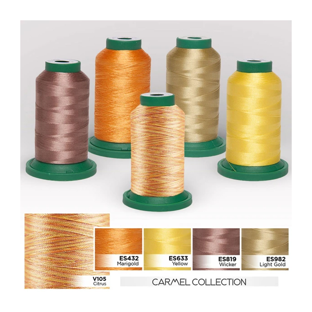 ColorPlay Exquisite + Medley 5-Spool Thread Assortment from DIME Designs in Machine Embroidery - Carmel Collection