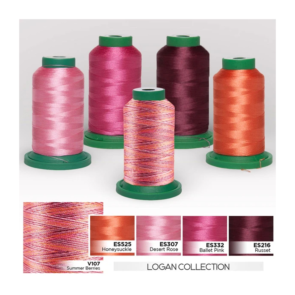 ColorPlay Exquisite + Medley 5-Spool Thread Assortment from DIME Designs in Machine Embroidery - Logan Collection