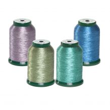 KingStar Metallic Embroidery Thread - 1000m Spools - 4 Color Spring Pack
