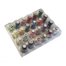 Exquisite Polyester 24 Color Thread Kit from DIME Designs in Machine Embroidery - Basic Assortment