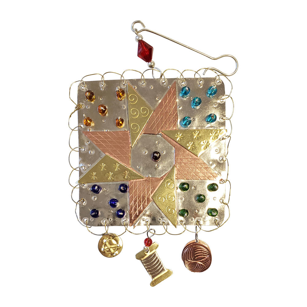 Quilt Star Sampler Ornament