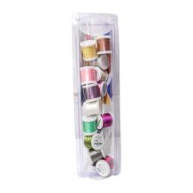 Madeira Potpourri Supertwist Metallic Embroidery Thread 20 Spool Value Pack