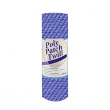 Poly Patch Twill Fabric - 13.5" x 36" Sheet - Light Purple