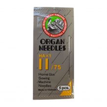 Organ Needles 75/11 Sharps - 5 Needle Pack