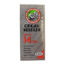 Organ Needles 90/14 Sharps - 5 Needle Pack