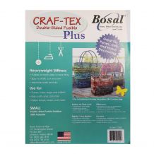 Craf-Tex Double-Sided Fusible PLUS - 9" x 13.5" Tote Bottoms - 2 Pieces