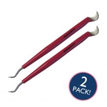 WunderStitch Embroidery Finishing, Trimming & Vinyl Weeding Tool - PINK - 2 Pack