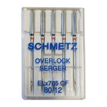 Schmetz Overlock Serger ELx705 Needles 80/102 - 5 Needle Pack