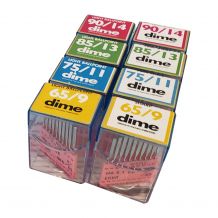 Ultimate Needle Bundle DIME Embroidery Needles by Triumph - Includes 160 Needles